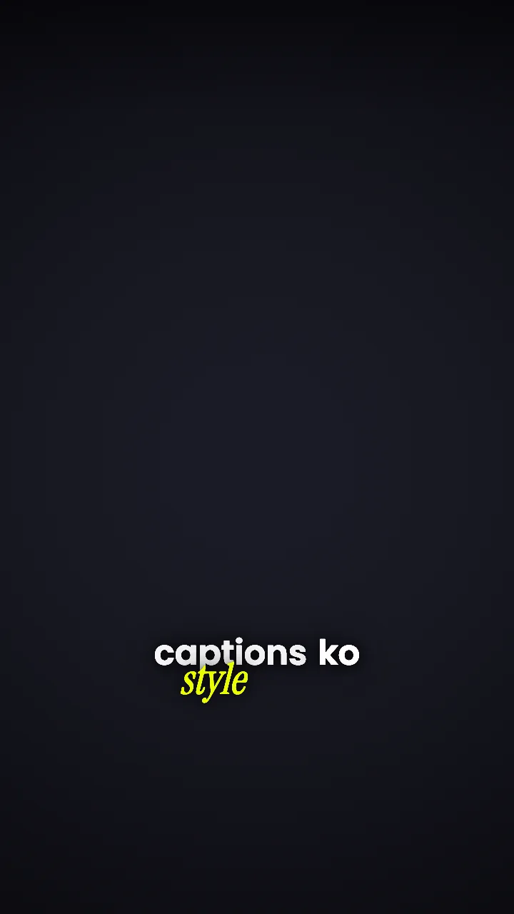 The same Hinglish caption moved to the lower third of the frame, clear of the face and above Reels platform UI