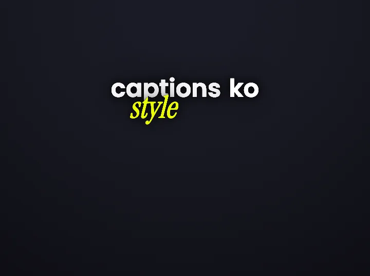 Headroom Hot Take caption style rendering a Hinglish phrase: Bold highlight words with depth blur. The most-used Headroom style.