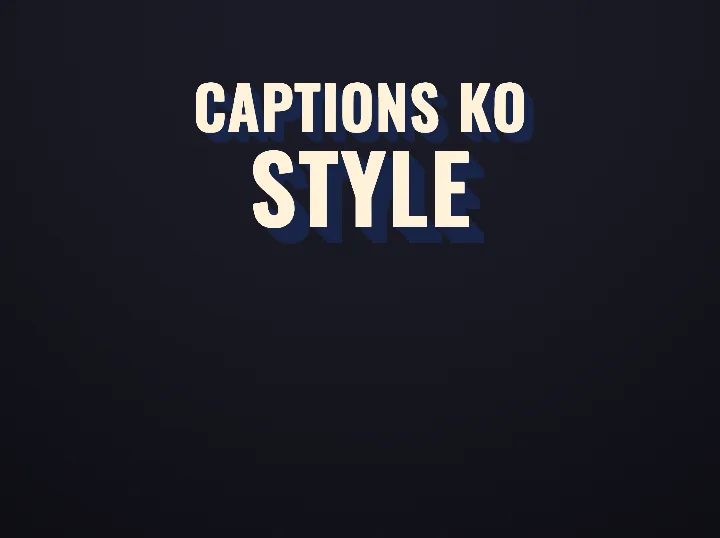 Headroom Poster caption style rendering a Hinglish phrase: Poster-weight typography for statement clips.